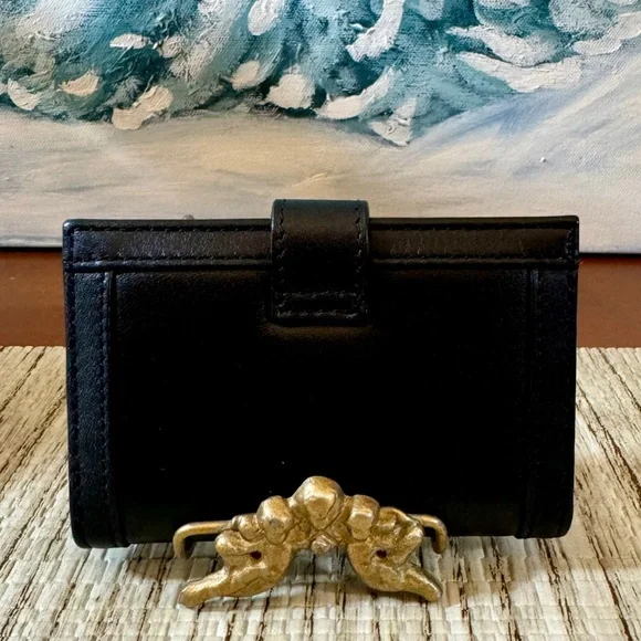 Vintage Etienne Aigner black leather photo book/Wallet - Picture 3 of 9